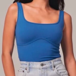 Abercrombie & Fitch Blue Soft Tank